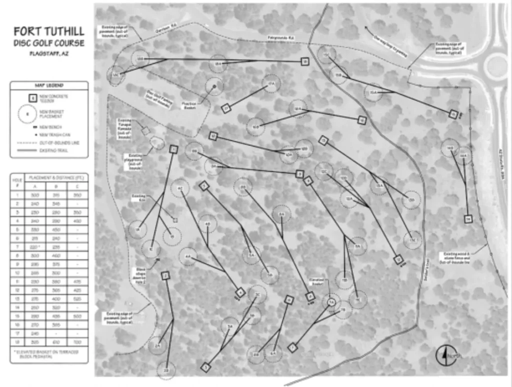 A map of the trail system for the 2 0 1 9 downhill race.