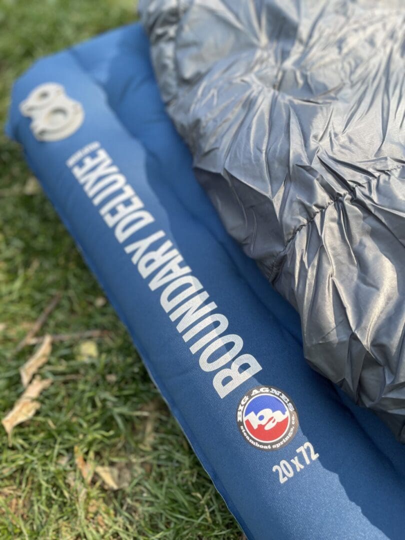 Big Agnes Boundary Deluxe sleeping pad.